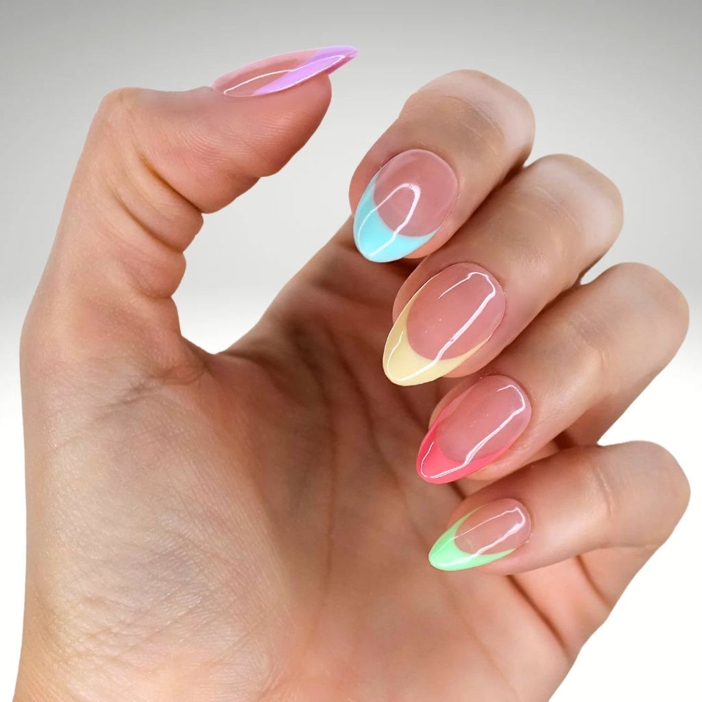 PollyTips - Pastel Pop Nails 1