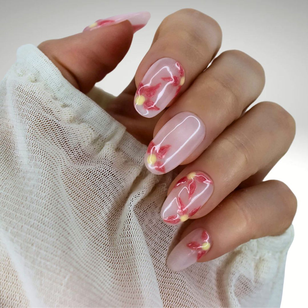 PollyTips - Nude Bloom Nails 5