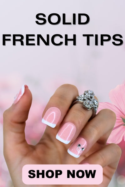 PollyTips - Flower Solid French Tips Collection Thumbnail.