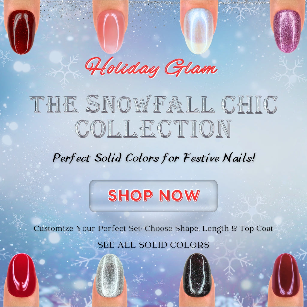 PollyTips - Homepage Header Image "The Snowfall Chic Collection" For Mobile.