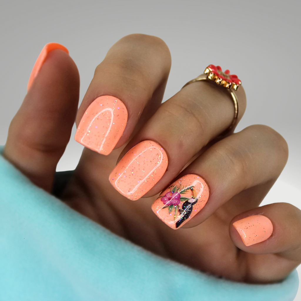 PollyTips - Toucan Paradise Nails 1