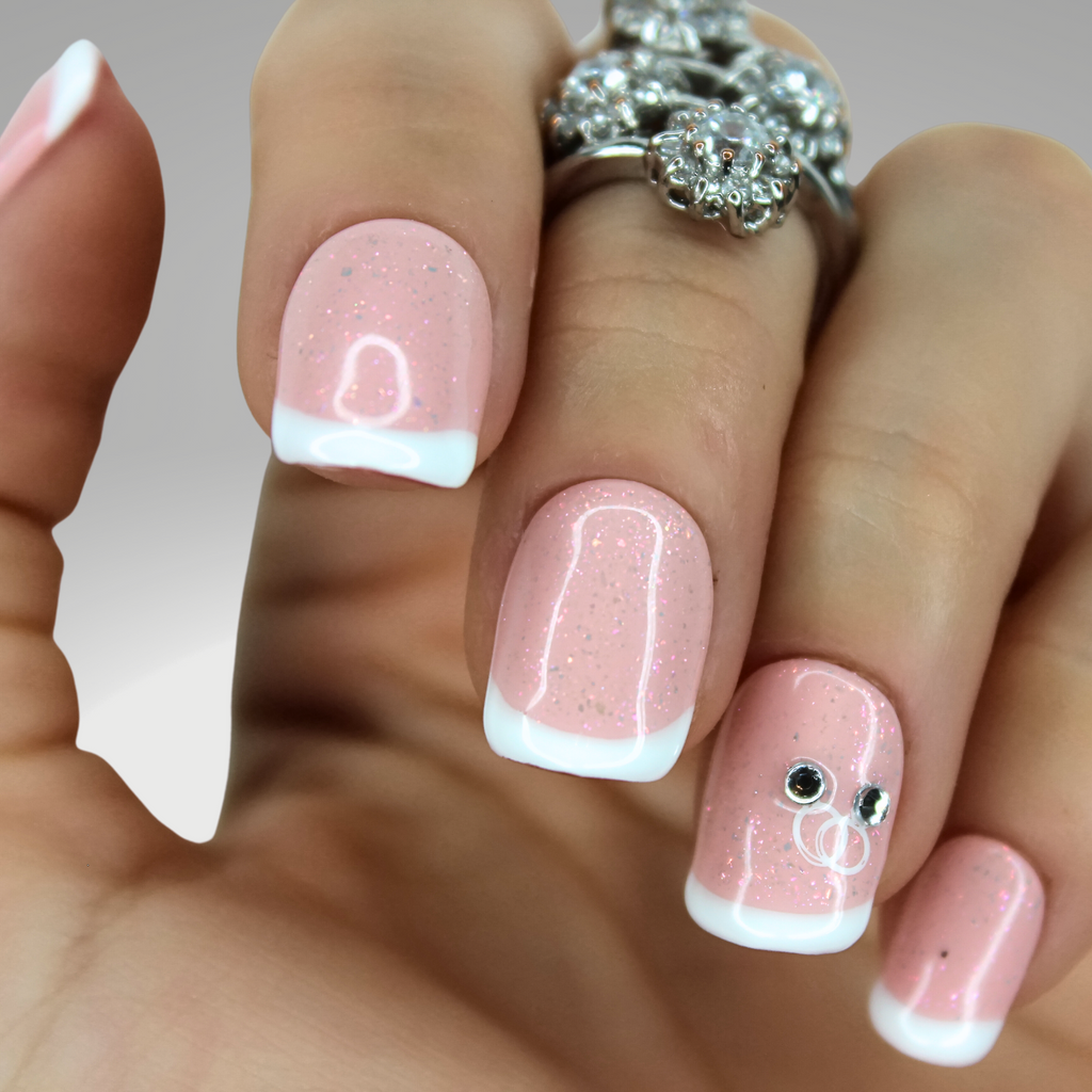 PollyTips - Bride To Be Nails 5