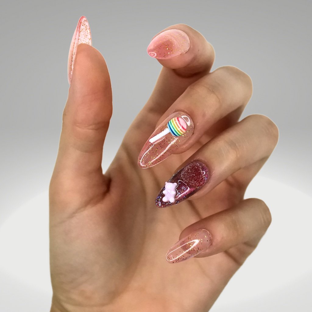 PollyTips - Candy Time Nails 1