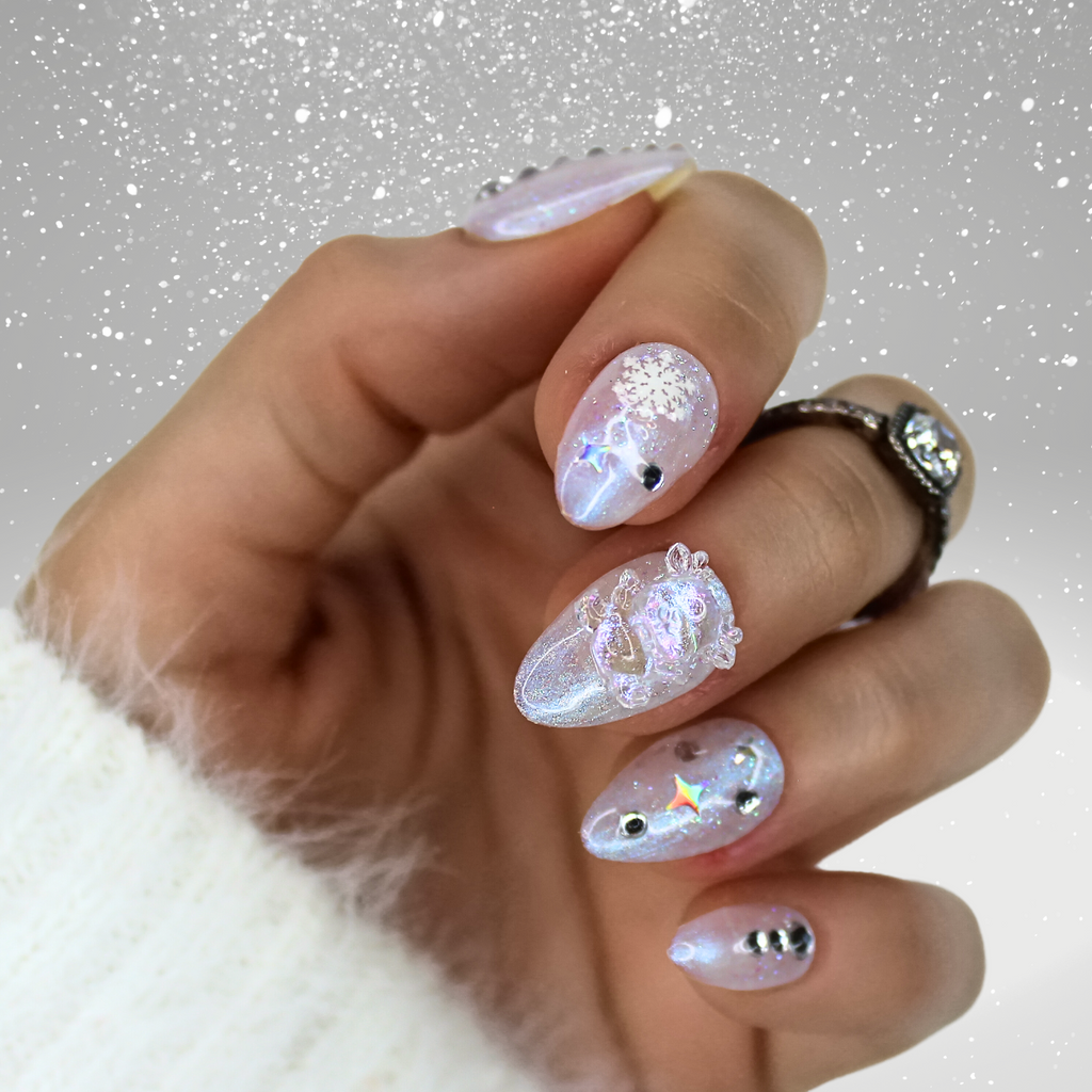 PollyTips - Frozen Fantasy Nails 1