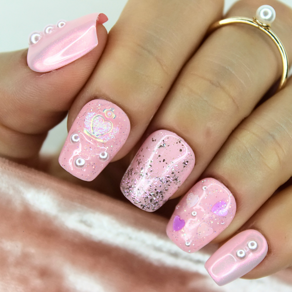 PollyTips - Princess On The Weekends Nails 3