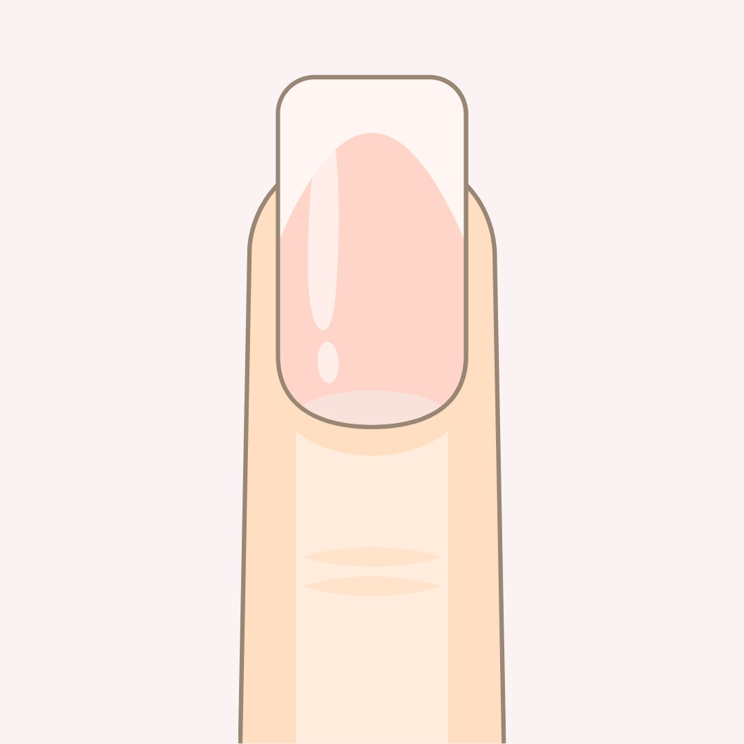 PollyTips - Nail Shape (Squoval).