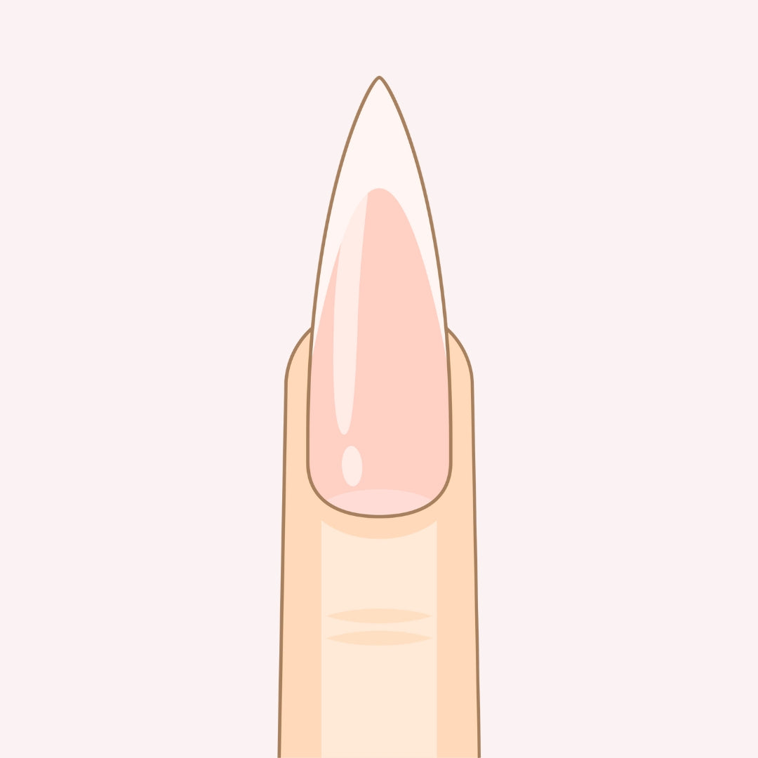 PollyTips - Nail Shape (Stiletto).