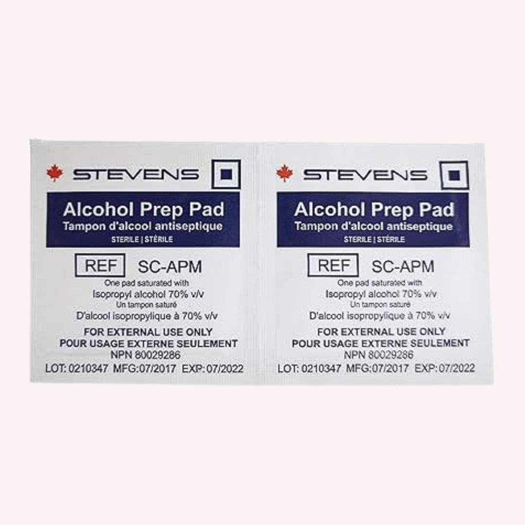 PollyTips - Prep Kit 2 Alcohol Pads Checklist.