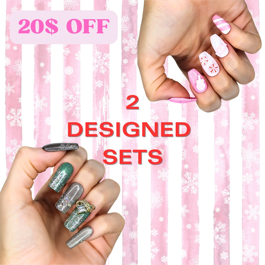 PollyTips - Xmas 2 Designed Sets Bundle 3.